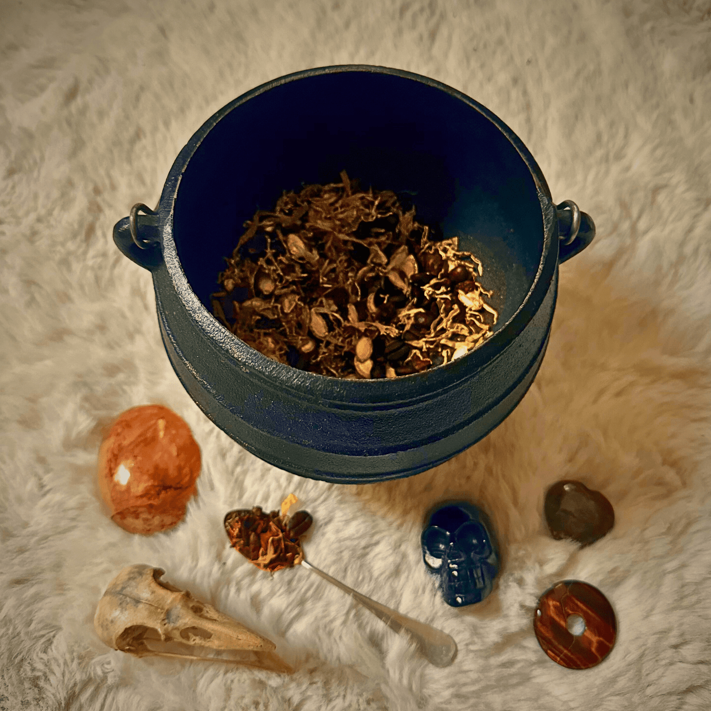 Autumn Equinox Ritual Candle | Large Scented Pillar Candle 24 oz ProductFate & Flame