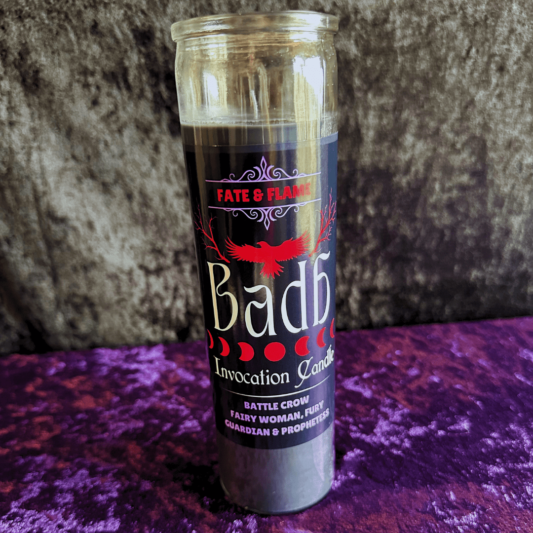 Badb Catha Candle - Invocation Vigil Candle 13 oz