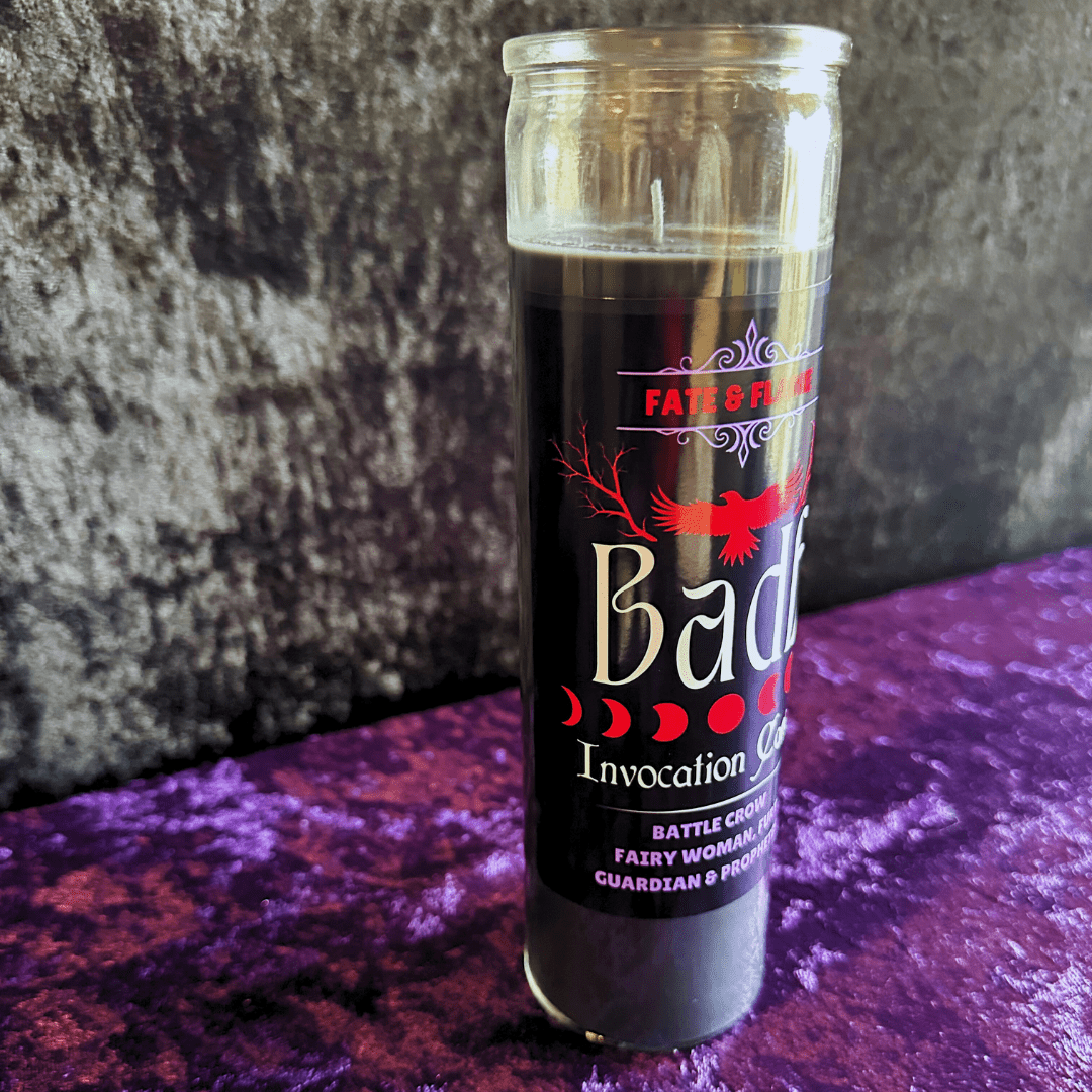 Badb Catha Candle - Scented Soy Wax Blend Candle