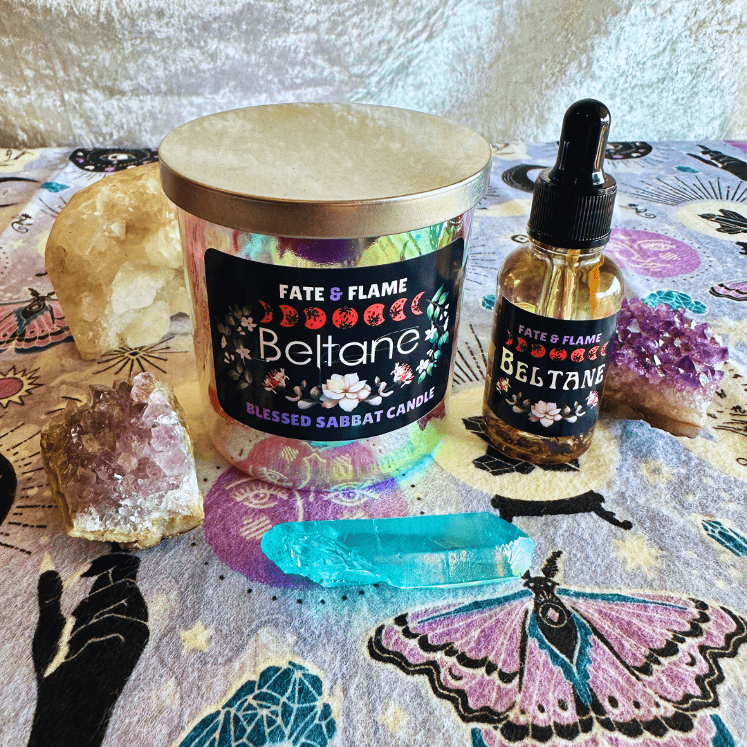 Beltane Candle and Oil Set ProductFate & Flame