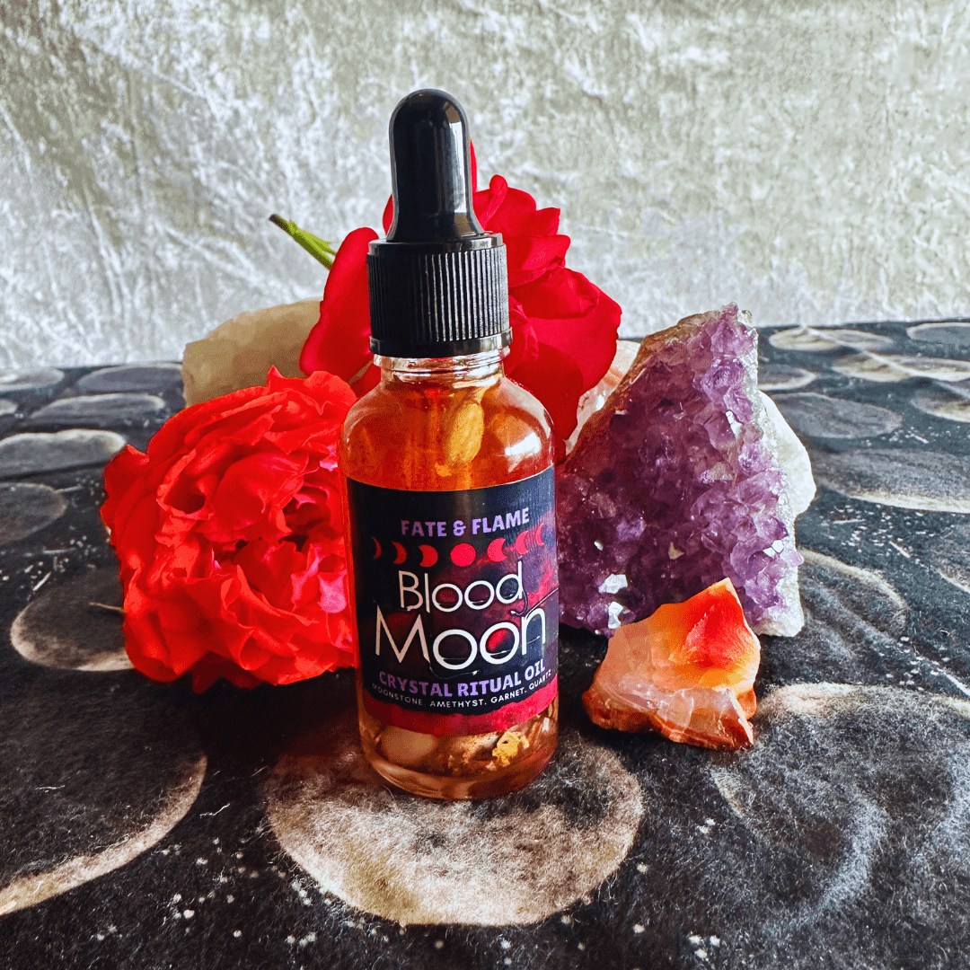 Blood Moon Oil Handmade Ritual Oil Product Fate & Flame