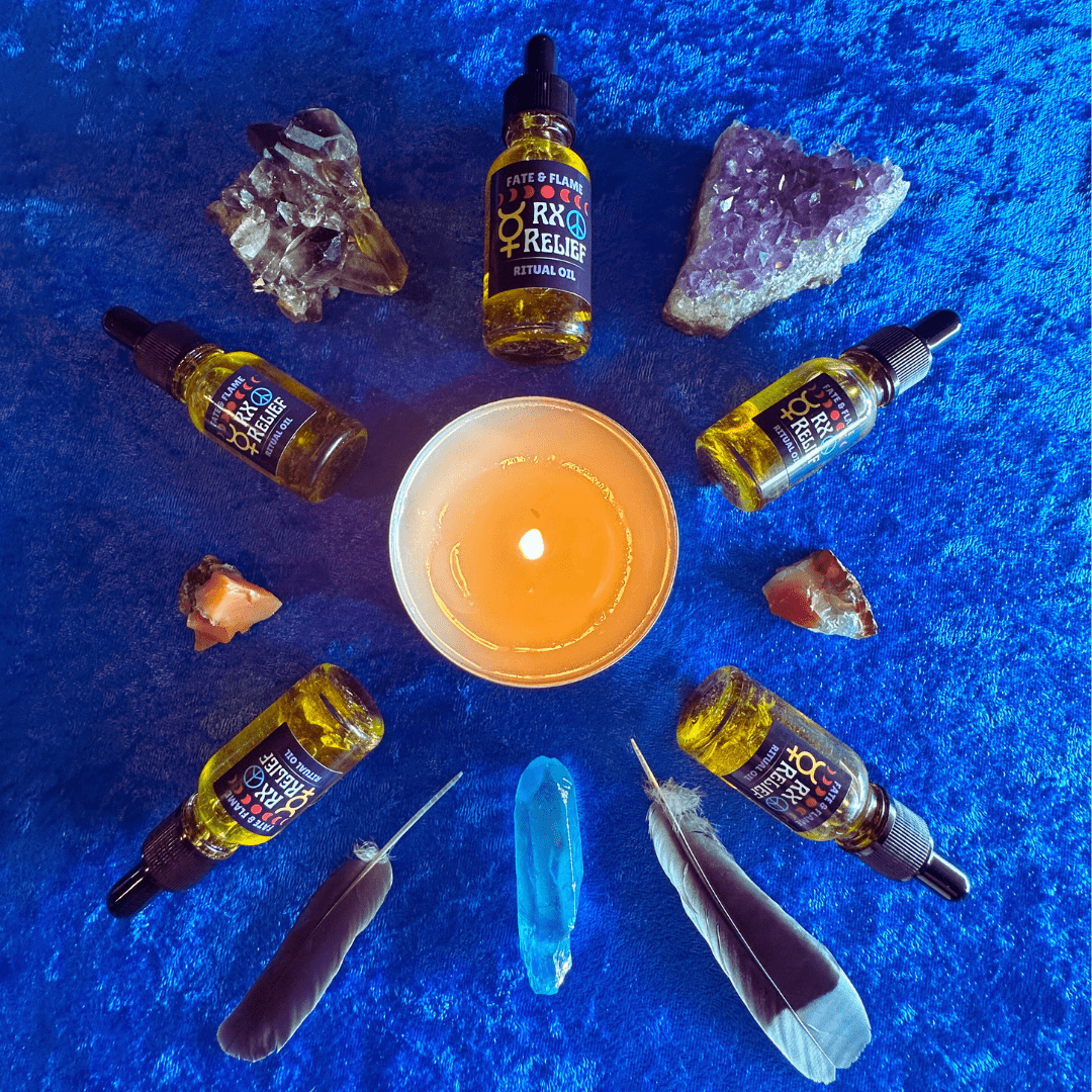 Mercury Retrograde Oil - Mercury retrograde relief ritual oil - Remove Obstacles, Communication, Money Flow