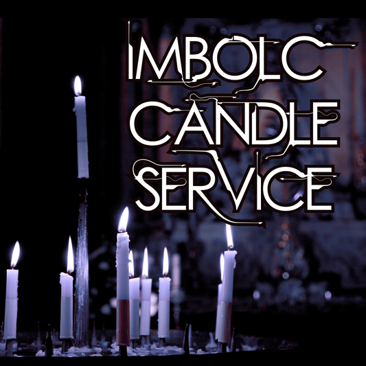 Imbolc Ritual Candle Service February 1st - Renewal, Hope, Healing, New Pathways