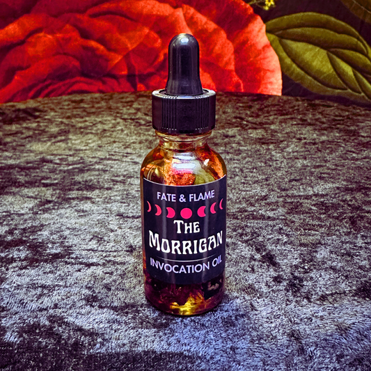 Morrigan Ritual Oil | War Goddess Invocation, Justice, Strength