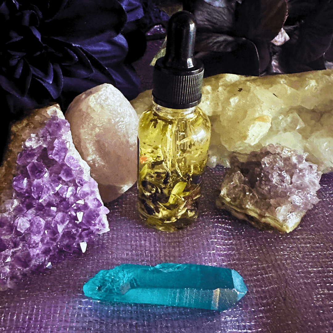 Imbolc Ritual Candle & Oil Spell Set - Hope, Healing, New Pathways ProductFate & Flame