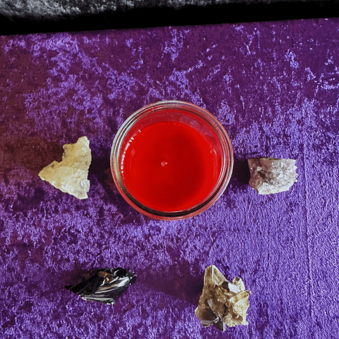 Morrigan and Badb Candle and Oil Invocation Set ProductFate & Flame